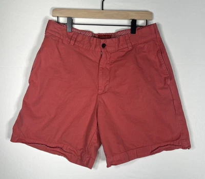 Pantalones Cortos Club Southern Proper Para Hombre Rojo Salmón 34W Preppy Foto 1 de 3