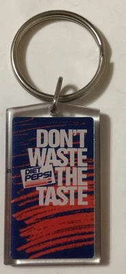 DIET PEPSI DON’T WASTE THE TASTE KEY CHAIN - Image 1 of 2