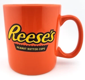 Reese’s Erdnussbutter Tassen Jumbo Becher - 32 Unzen Große Orange Kaffeetasse, 5" Hoch - Bild 1 von 6