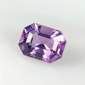 4.77 Natural African Amethyst Top Luster Emerald Cut - 8752 - Picture 1 of 2