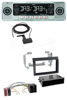Dietz Bluetooth USB MP3 DAB Autoradio für Citroen Jumper Fiat Ducato 06-11 schwa - Bild 1 von 4