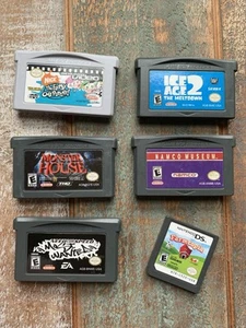 Gameboy Advance Games Lot of 6 Need for Speed Most Wanted Nintendo DS Farmtopia - Picture 1 of 8