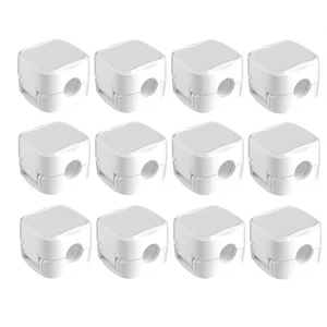 Lot de 12 Clips Magnétiques de Gestion de Câble, Support de Cordon de Charge Électrique Téléphone3814 - Photo 1/10