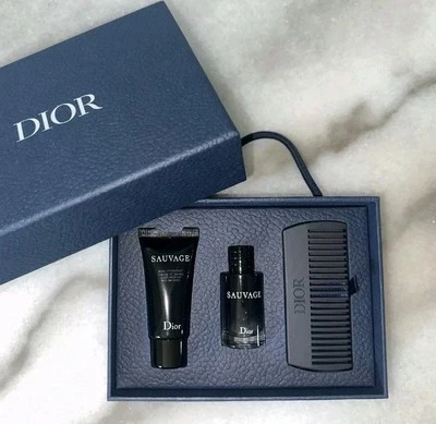 Dior Sauvage Eau de Toilette Masculino 3 Peças Conjunto de Presente - Imagem 1 de 4