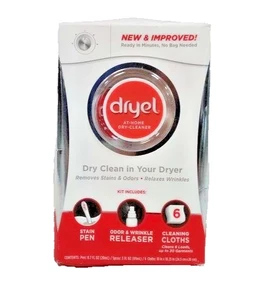 Dryel At-Home Trockenreiniger Starterset - 6 Tücher Faltenlöser & Fleckenentferner - Bild 1 von 10