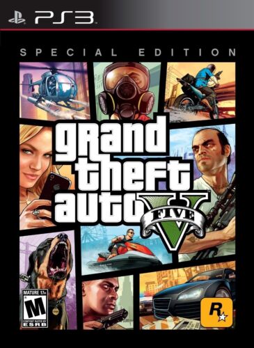 Grand Theft Auto V - GTA 5 - PlayStation 3 - lojarockgames