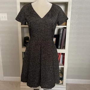 NWT Club Monaco Davin Tweed Fit and Flare Dress w/ Pockets Sz 2 $269 - Picture 1 of 11