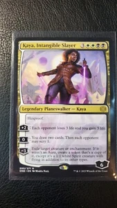 Kaya, Intangible Slayer 205/271 M PF MTG New Phyrexia Series - Picture 1 of 2