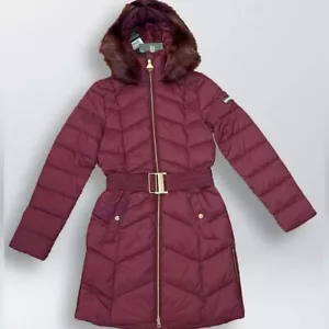 Barbour Quilt Hooded Jacket Burgundy International Match Jacket 14 - CLEARANCE - Picture 1 of 10