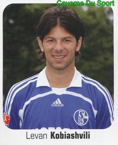 429 LEV KOBIASHVILI GEORGIA FC SCARF 04 STICKER FOOTBALL 2007 PANINI