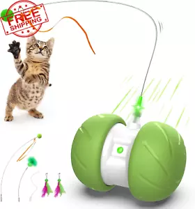 Juguetes interactivos para gatos de interior, juguetes para gatos activados por movimiento, gato automático T - Imagen 1 de 12
