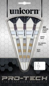 UNICORN PROTECH STYLE 3 90% TUNGSTEN STEEL TIP DARTS SET 25g - Picture 1 of 3