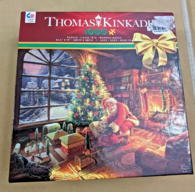 Ceaco Thomas Kinkade Santas Special Delivery 1000 Piece Puzzle - Image 1 of 4