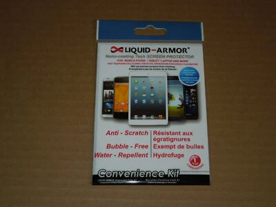 LIQUID ARMOR Nano Coating Tech SCREEN PROTECTOR Mobile Phone,Tablet, Laptop - Image 1 of 2