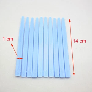 Espátula dental de plástico para mezclar vidrio Lonomer cemento aiginato raspador - Imagen 1 de 8