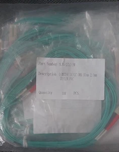 10er Pack: 3m LC / LC 0M4 Duplex 2,0mm Glasfaserkabel - Bild 1 von 3