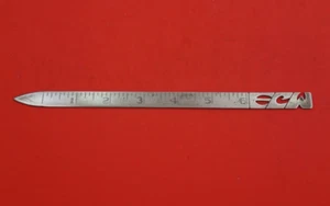 Leonore Doskow Sterling Silver Ruler Letter opener 8 3/4" - Picture 1 of 2