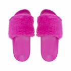 new Wonder Nation Fur Slide Sandals (Little Girls & Big Girls) 