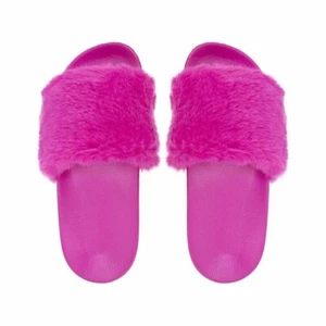 Nuevas sandalias deslizantes de piel Wonder Nation (niñas y niñas grandes) - Imagen 1 de 6