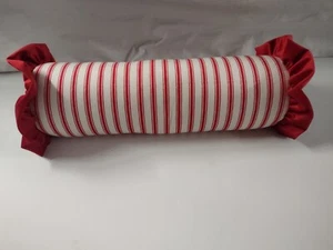 Decorative Tube Pillow, 21" Long X 7" wide include filling. - Picture 1 of 5