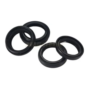Sello antipolvo de aceite horquilla delantera para Kawasaki ZX600 Ninja 600R 1985-1987 ZX750 1983-1985 - Imagen 1 de 5