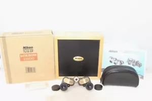 MINT Nikon BINOCULARS MIKRON 2000 7x15 CF 2000 Anniversary Model From Japan 9543 - Picture 1 of 9