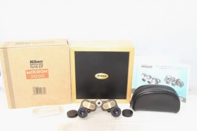 MINT Nikon BINOCULARS MIKRON 2000 7x15 CF 2000 Anniversary Model From Japan 9543 - Image 1 of 4