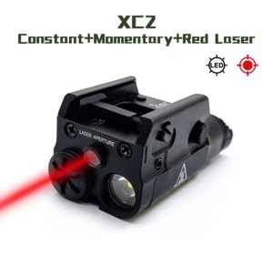 SOTAC XC2 LED White & Red Laser Hunting Flashlight Handgun Light for 20mm Rail - Picture 1 of 16