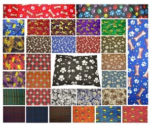 Pet Dog Bed Polycotton Cushion Cover Zipped Removable Cover Only Clearance - Picture 1 of 1