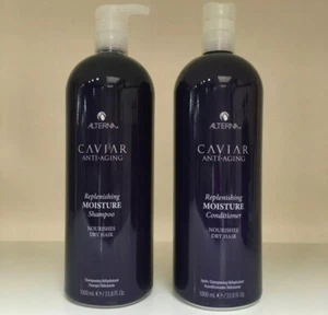 Alterna Kaviar Feuchtigkeitsauffüllender Liter Duo Shampoo, Conditioner, 33,8 Unzen - Bild 1 von 1