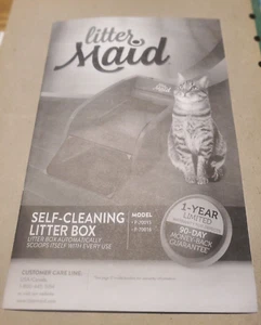 Litter Maid Owmers Manual P-70015 & 16 NEW - Picture 1 of 2