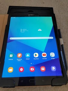 Samsung Galaxy Tab S3 32GB Black 9.7" Android Tablet SM-T820 ultra clean extras - Picture 1 of 5