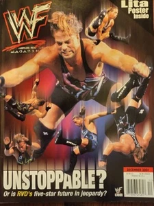 WWF Magazine December 2001 Unstoppable? RVD Rob Van Dam  - Picture 1 of 14