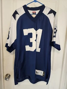 Jersey L Dallas Cowboys #31 Roy Williams Reebok Authentic Throwback Players inc  - Picture 1 of 10