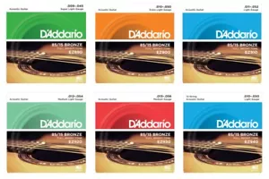 D'Addario EZ 85/15 Bronze Acoustic Guitar Strings with a choice of 6 gauges - Picture 1 of 8