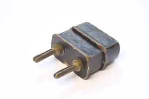 alte Version Stecker Netzstecker 6A/250V true vintage vor 1945 - Picture 1 of 8