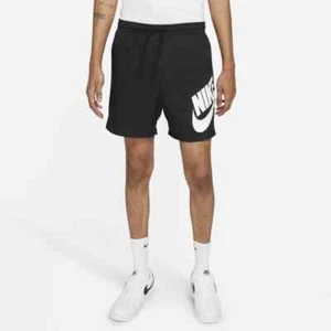 Nike Sportswear Woven Logo Shorts CV9302 010 Black/White New Men's Size XL - Picture 1 of 11
