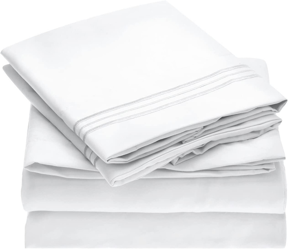 Queen Sheet Set - Iconic Collection Bedding Sheets & Pillowcases - Hotel Luxury,