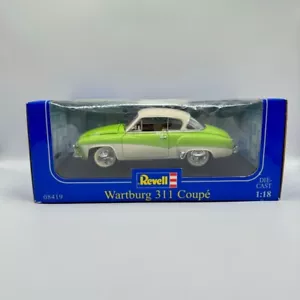 Revell 08419 Wartburg 311 Coupe in Green/Cream Extremely Rare! 1:18, D029 - Picture 1 of 7