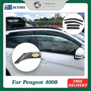 Premium Weathershield Weather Shields Window Visors for Peugeot 4008 - Picture 1 of 11