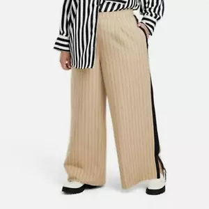 La Ligne x Target High Waist Wide Leg Striped Trousers Size 3X New With Tags - Picture 1 of 12