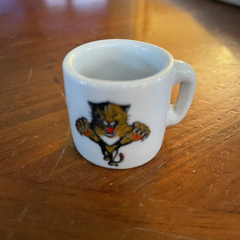 NHL Florida Panthers Mini Ceramic Mug Vintage Coffee Mug Cover
