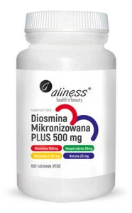 Aliness, Diosmina micronizada PLUS 500mg x 100 comprimidos - Bild 1 von 2