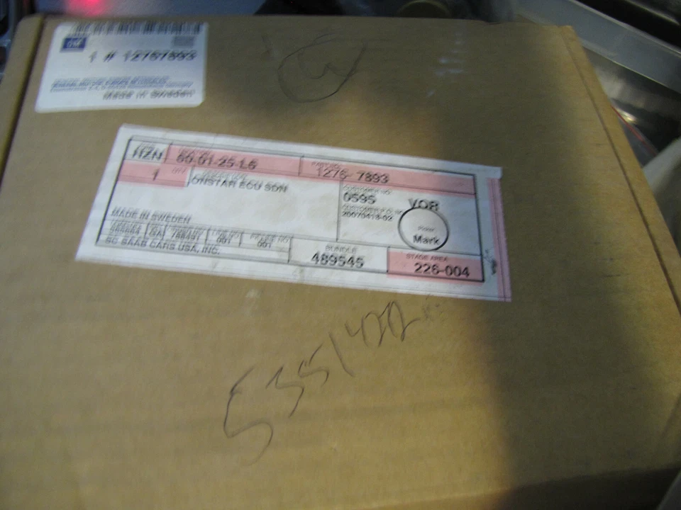 NUEVO OE Saab 9-5 Onstar Module 12767893 Motorola 5375613 2005 a 2006 Foto 1 de 1