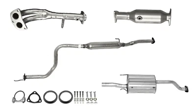 Fits: 1999 2000 Honda Civic EX & Acura EL 1.6L Full Exhaust - Image 1 of 2