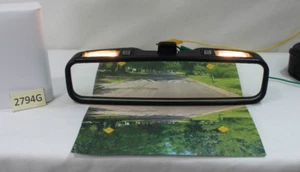 1986-1993 MUSTANG REAR VIEW MIRROR WITH LIGHT UP DAY/NIGHT NEW MIRROR GLASS CONV - Picture 1 of 18