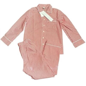 Crewcuts Kids' long-sleeve pajama set candy apple Size M (8-9) NWT - Picture 1 of 6