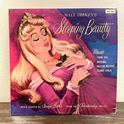 Walt Disney's Sleeping Beauty Vinyl LP 1959 WDL-4018 Tchaikovsky Ballet - Image 1 of 4