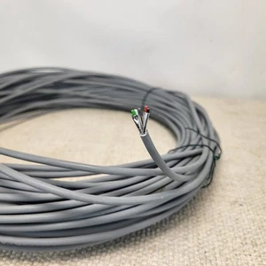 2 paires de fils de câble gris blindé Equiv 8723 45 mètres 300 V LSOH livraison gratuite Royaume-Uni - Photo 1/4
