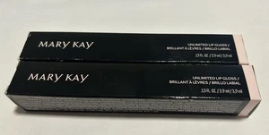 Mary Kay Unlimited Lip Gloss Fancy Nancy and Beach Bronze New In Box - Picture 1 of 4